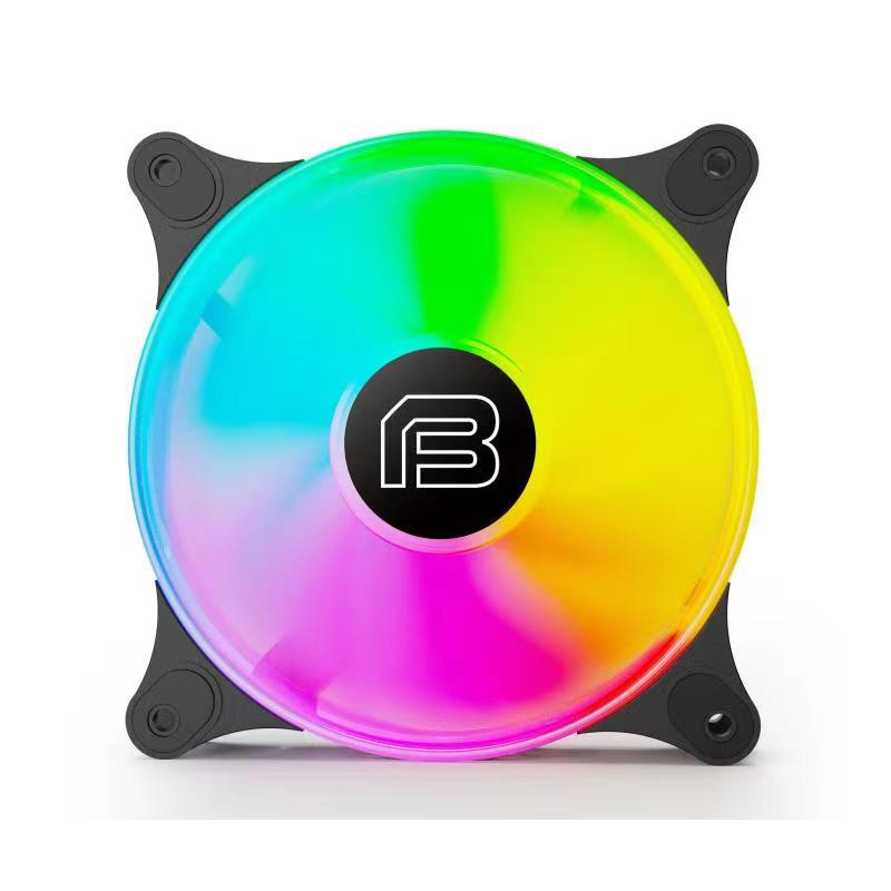 Alternative view of Bit Force SPECTRUM CF 3 LED PC hladnjak za kućište 120×120mm, šareni