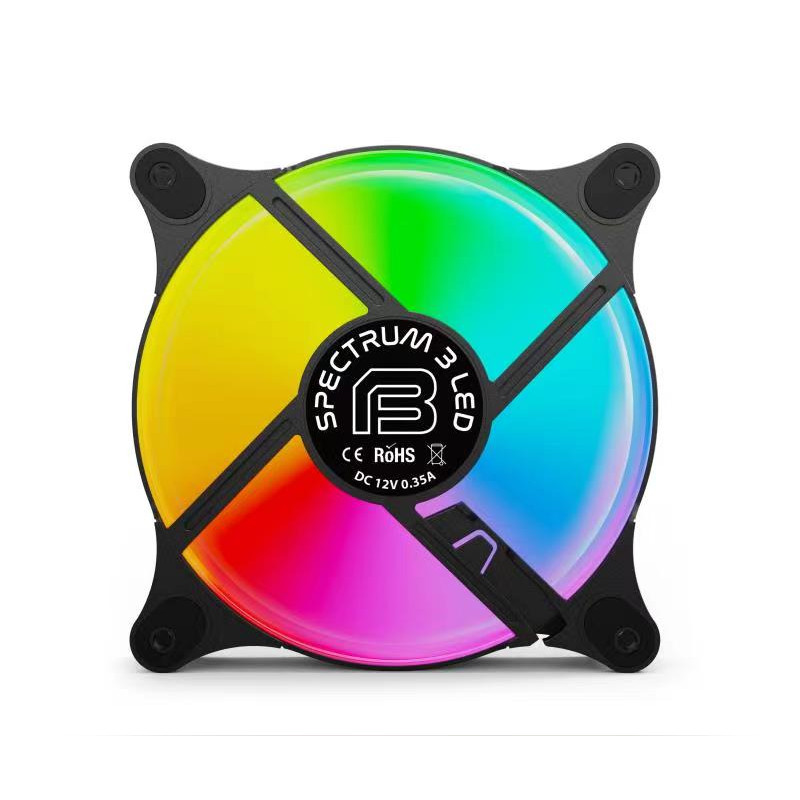 Bit Force SPECTRUM CF 3 LED PC hladnjak za kućište 120×120mm, šareni - Slika 3