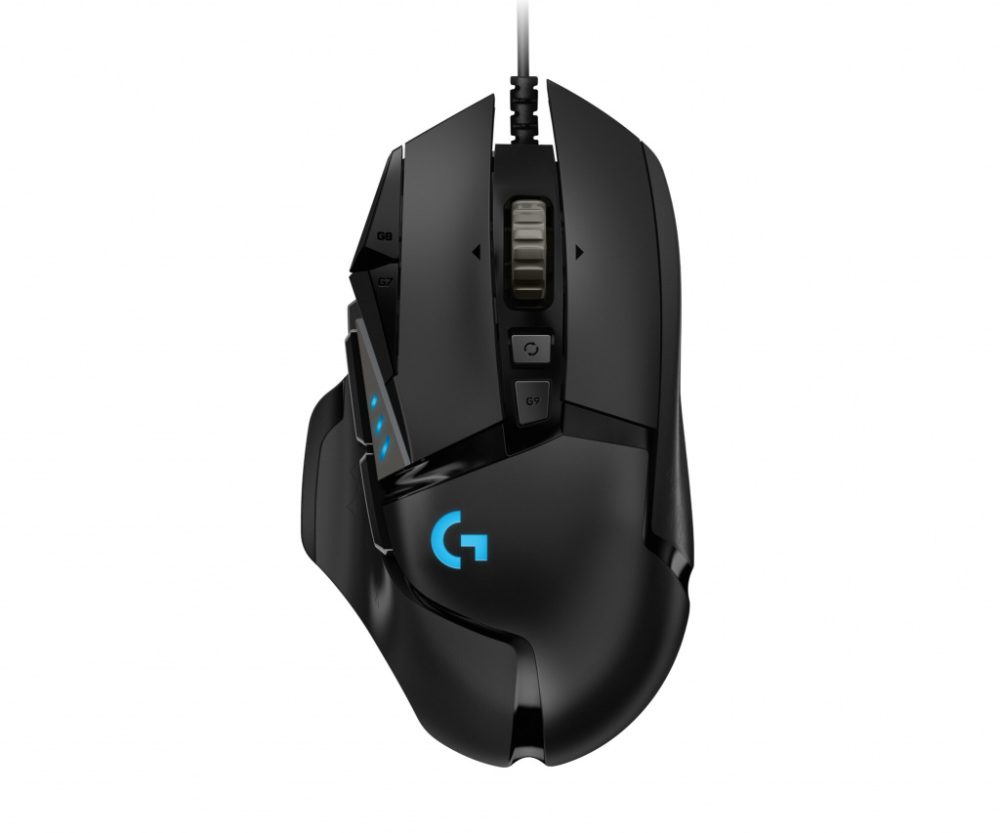 Logitech G502 Hero High Performance igraći optički miš, USB, crni (910-005471)
