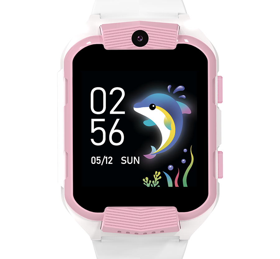 CANYON kids watch Cindy KW-41 4G Camera Music White Pink