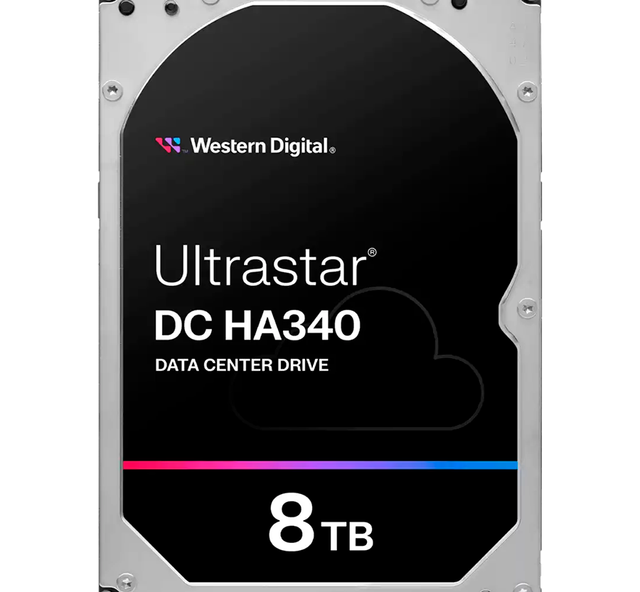 HDD Server WD Ultrastar DC HA340 8TB 512e SE, 3.5’’, 256MB, 7200 RPM, SATA, SKU: 0B47078