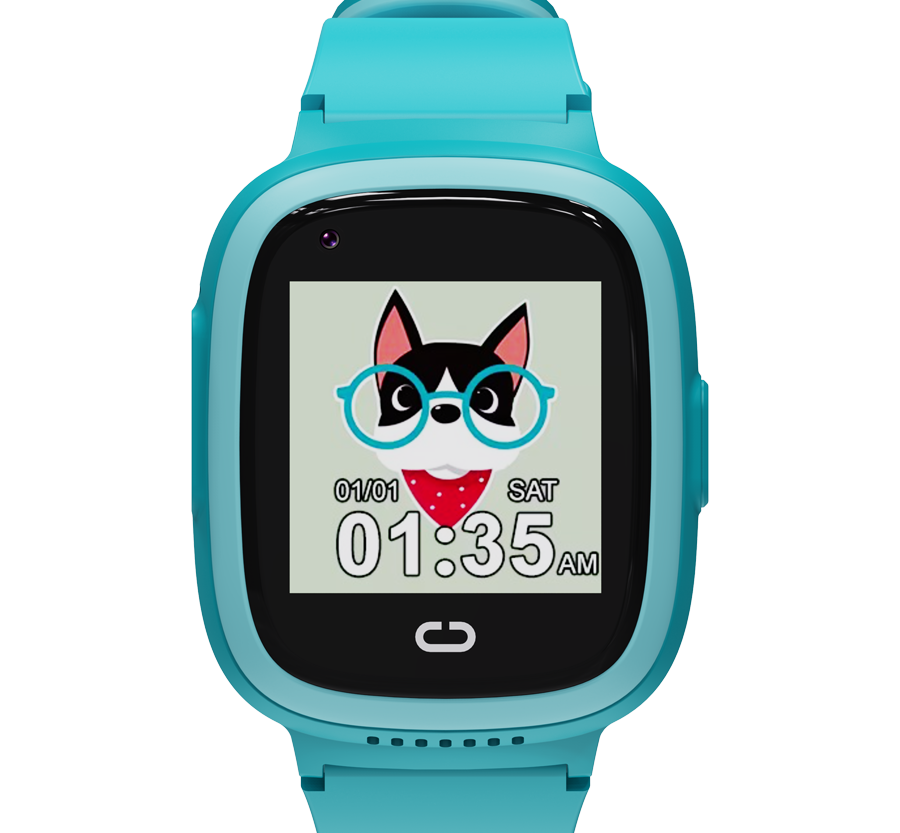 CANYON kids watch Sunny KW-48 Video 4G GPS Games&Music Blue