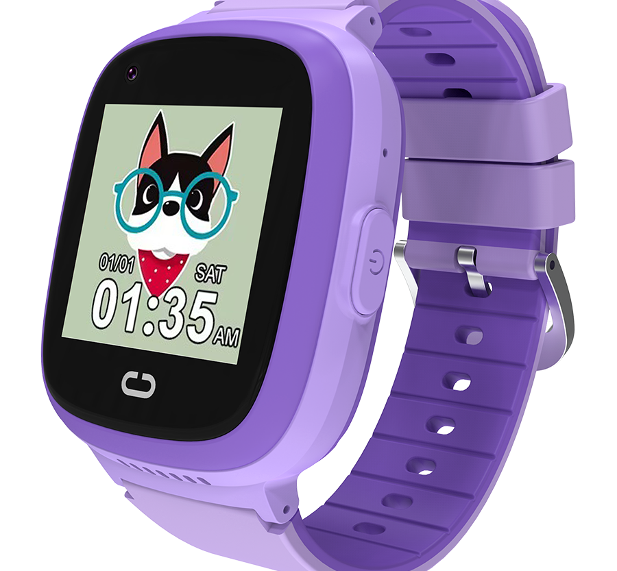 Alternative view of CANYON kids watch Sunny KW-48 Video 4G GPS Games&Music Violet