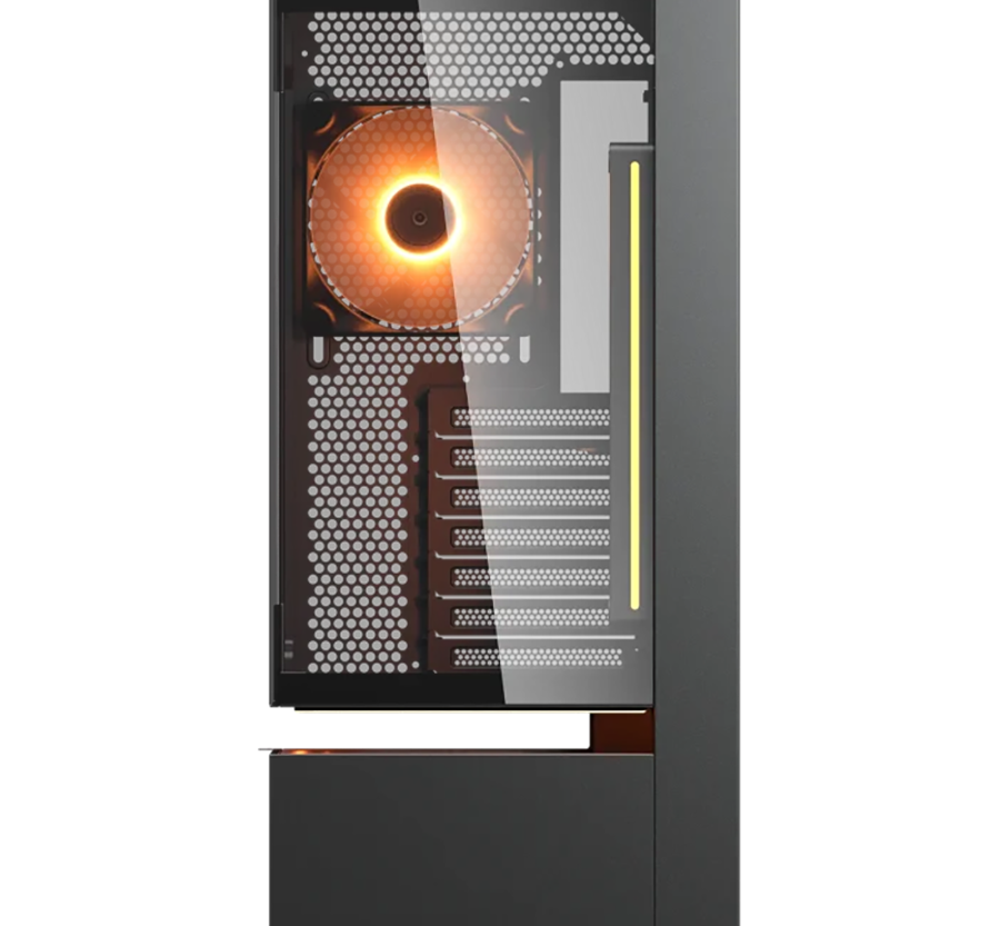 Alternative view of COUGAR CFV235 PC Case, Mid Tower, Black