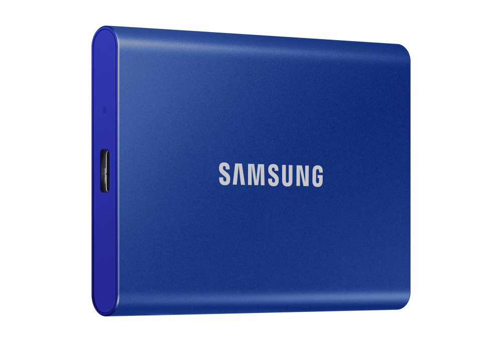 Alternative view of SAMSUNG Portable SSD T7 2TB Blue