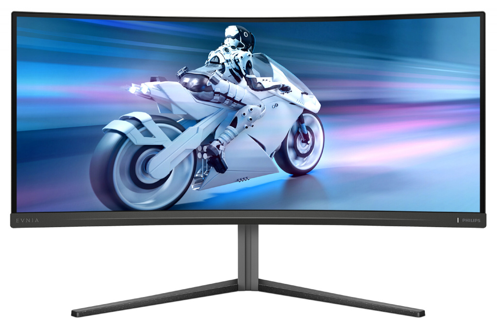 Philips Monitor Evnia 34M2C6500/00 34'' QD-OLED, 21:9, 3440x1440 (UltraWide QHD), 175Hz, 0.03ms, 250 cd/m2 (SDR), 1000 cd/m2 (HDR), 1,000,000:1, 2x HDMI 2.0, DisplayPort 1.4, 4x USB 3.2, Dark Slate Design, Adaptive-Sy - Slika 9