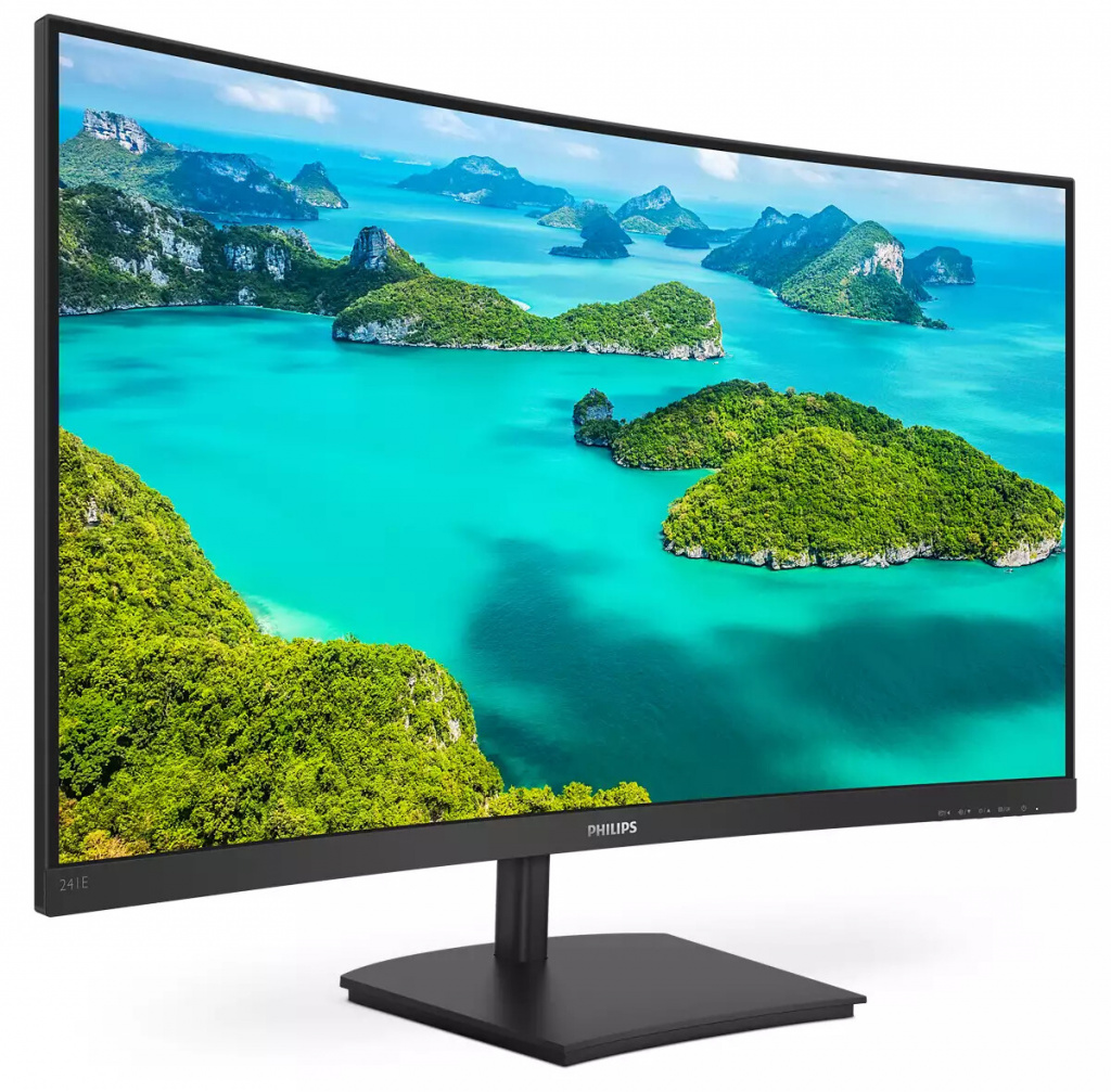 PHILIPS Monitor 241E1SC 24" (23.6" viewable) Curved, 1920x1080 (FHD), VA, 75Hz, 1500R, 4ms, FreeSync, 1x HDMI, 1x VGA - Slika 5