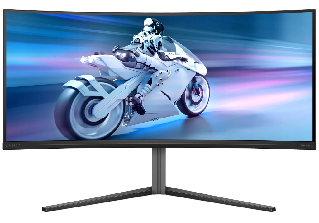 Philips Monitor Evnia 34M2C6500/00 34'' QD-OLED, 21:9, 3440x1440 (UltraWide QHD), 175Hz, 0.03ms, 250 cd/m2 (SDR), 1000 cd/m2 (HDR), 1,000,000:1, 2x HDMI 2.0, DisplayPort 1.4, 4x USB 3.2, Dark Slate Design, Adaptive-Sy - Slika 8