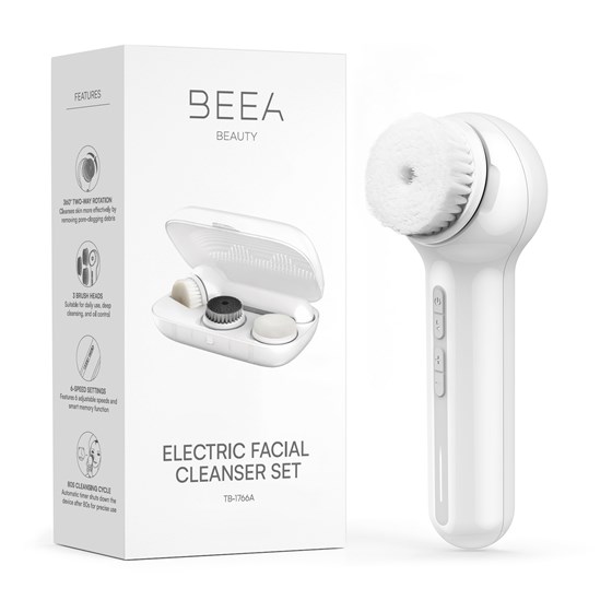Alternative view of Čistač za lice BEEA Beauty, rotirajući, 6 brzina, putna kutija
