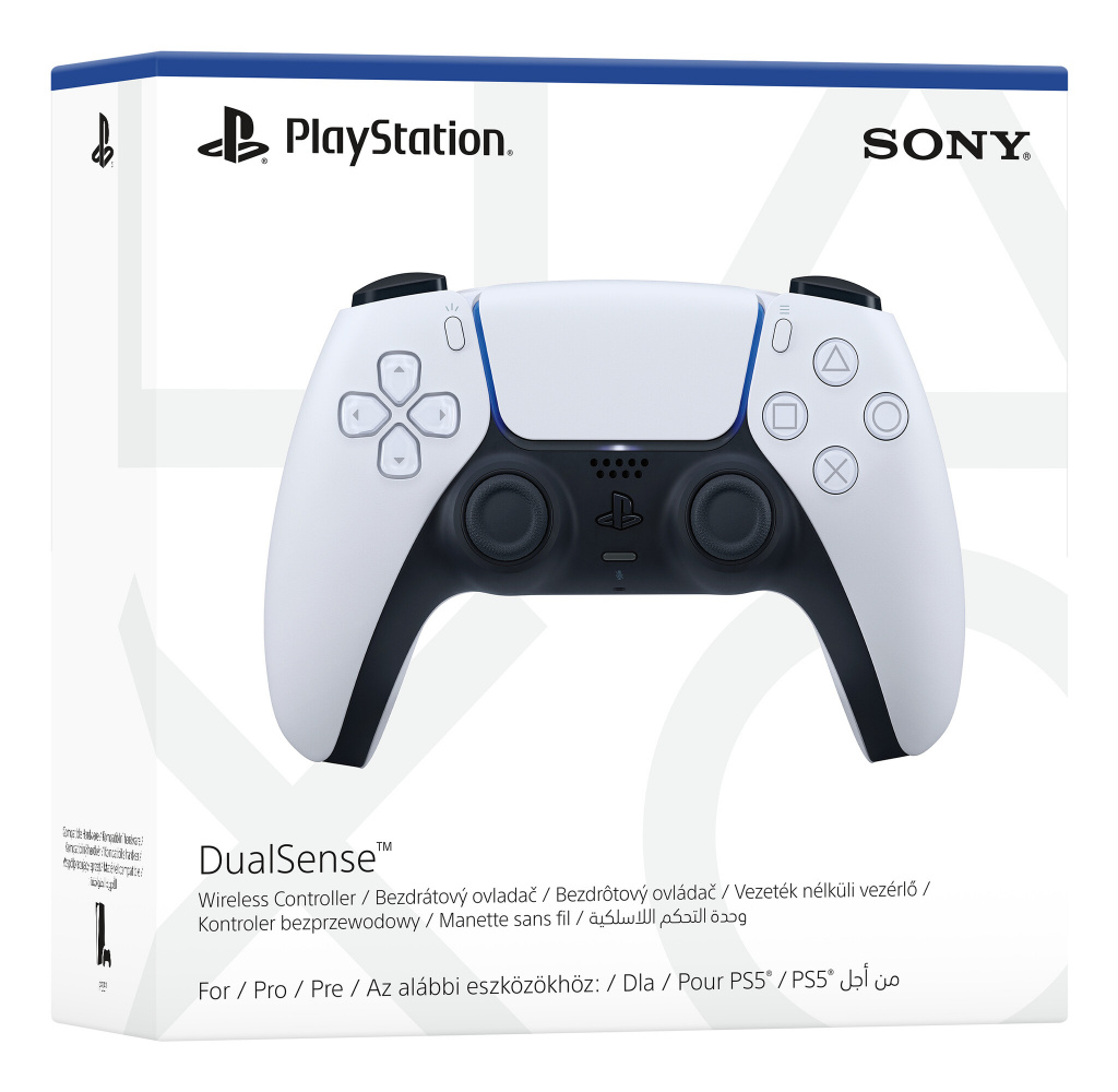 PS5 Dualsense Wireless Controller v2 White za PS5, PC, Mac i mobilni uređaj