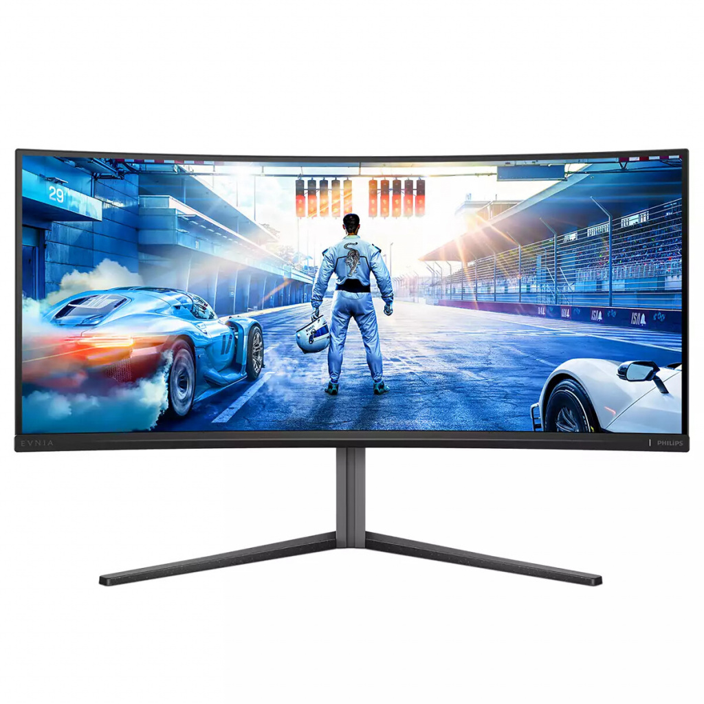 Philips Monitor Evnia 34M2C6500/00 34'' QD-OLED, 21:9, 3440x1440 (UltraWide QHD), 175Hz, 0.03ms, 250 cd/m2 (SDR), 1000 cd/m2 (HDR), 1,000,000:1, 2x HDMI 2.0, DisplayPort 1.4, 4x USB 3.2, Dark Slate Design, Adaptive-Sy - Slika 10