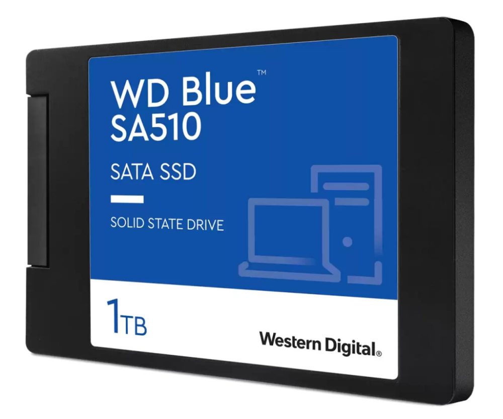 Alternative view of WD Blue SA510 SSD 1TB 2.5inch SATA III