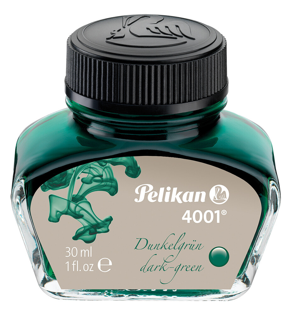 Tinta za nalivpero bočica 30 ml 4001 Pelikan 300056 (400142562) tamnozelena