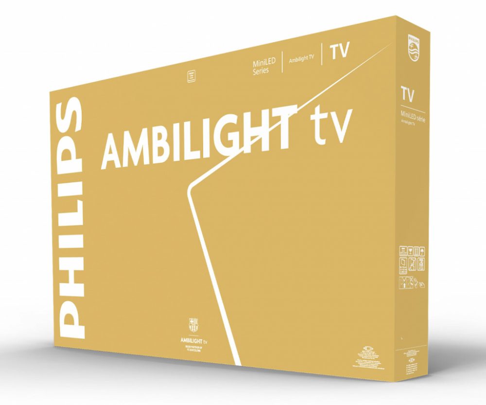 Alternative view of PHILIPS QD MiniLED TV 55MLED920/12