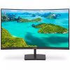 PHILIPS Monitor 241E1SC 24" (23.6" viewable) Curved, 1920x1080 (FHD), VA, 75Hz, 1500R, 4ms, FreeSync, 1x HDMI, 1x VGA