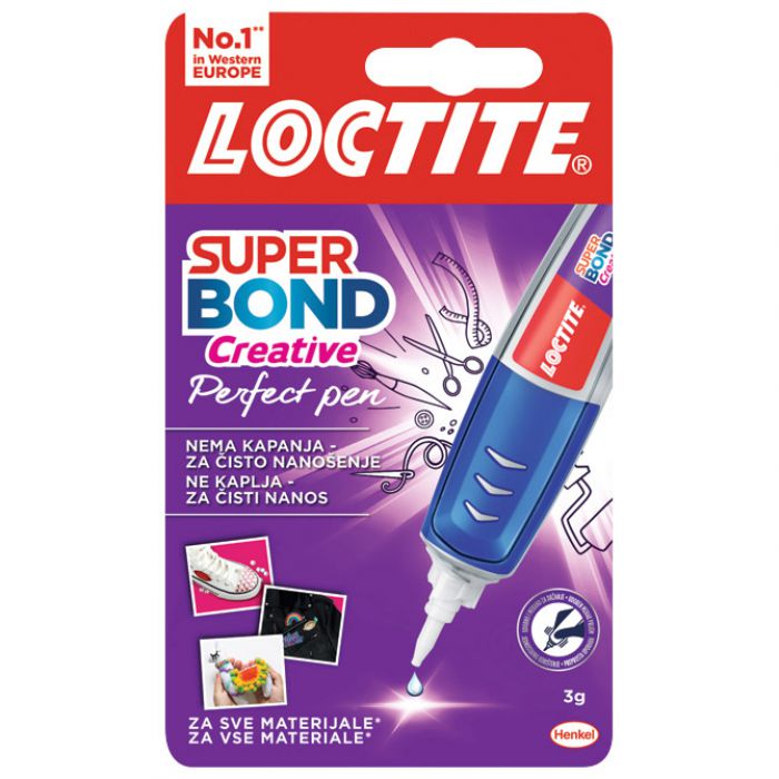 Ljepilo trenutačno 3g Loctite Super Bond Creative Henkel 2734575(2973180) blister
