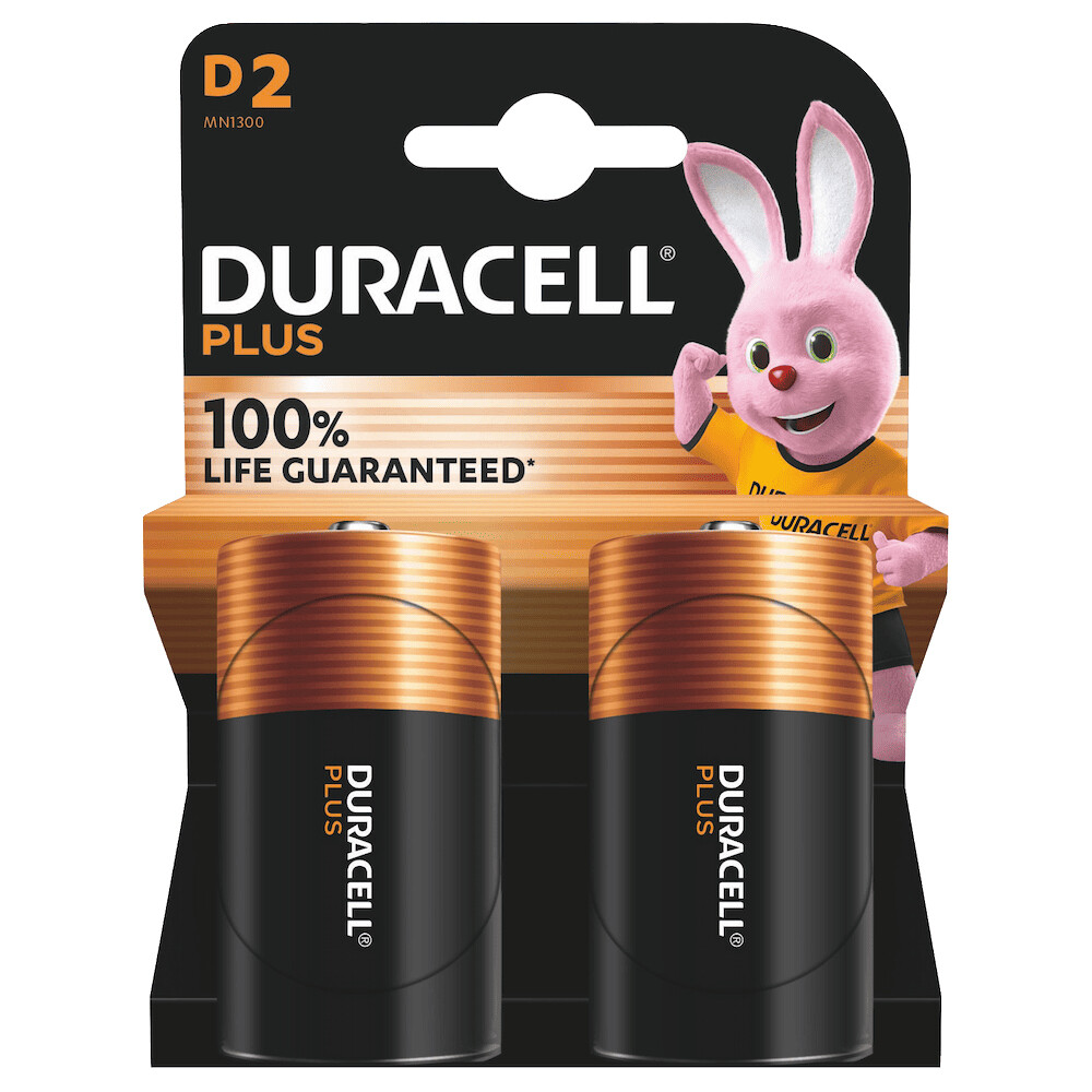 Baterija D LR20 Duracell (2 komada)