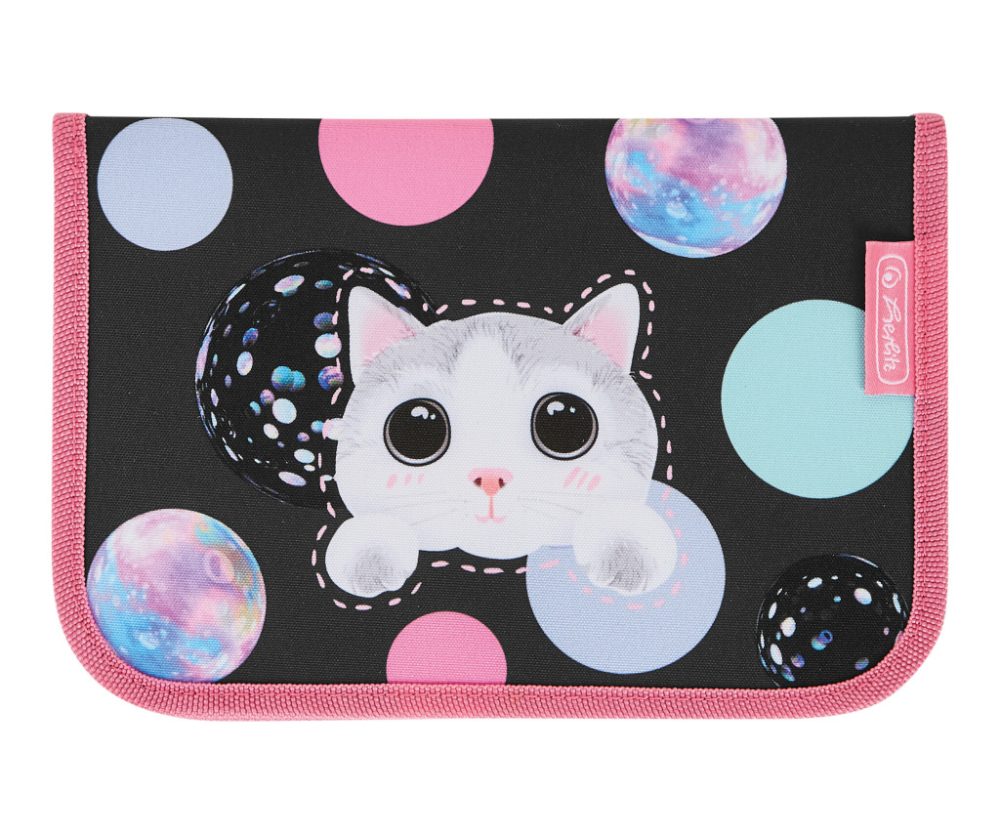 Alternative view of Pernica puna 1zip 2preklopa Cute Cat Herlitz 50043286!!