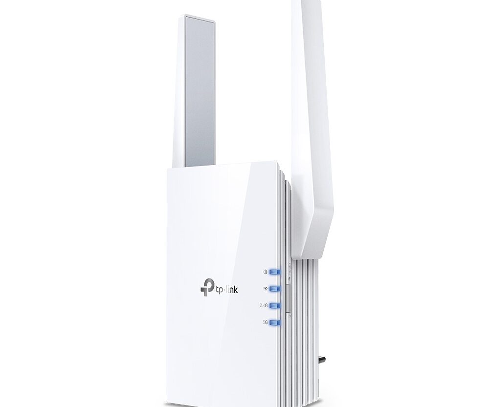 TP-Link AX1500 WiFi6 bežični pojačivač dometa (Range Extender), Dual Band 1200Mbps(5GHz)/300Mbps(2.4GHz), 802.11ac/a/b/g/n, 1×G-LAN, 3×fiks