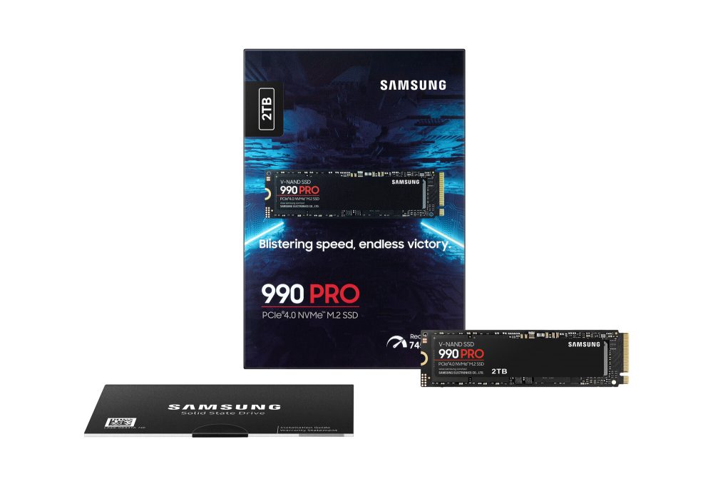 Alternative view of SSD 2TB Samsung 990 PRO M.2 NVMe MZ-V9P2T0BW