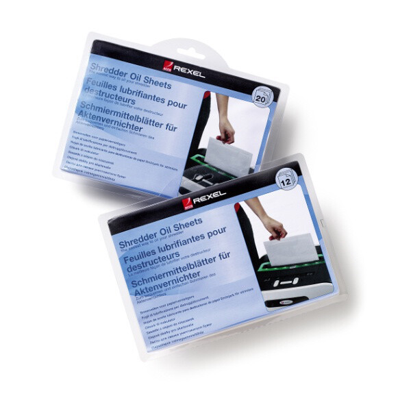 Alternative view of List uljni za podmazivanje uništavača A5 pk12 Rexel 2101948 blister