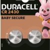 Baterija CR2430 Duracell 3V 2/1