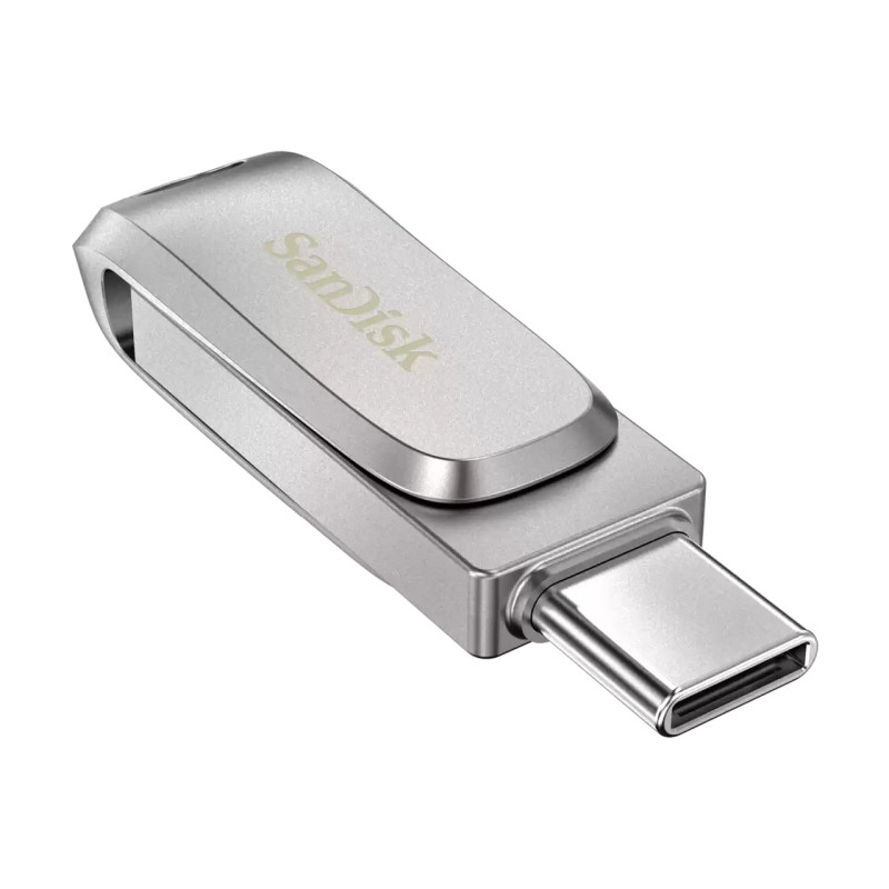Alternative view of SanDisk 128GB Ultra Dual Drive Luxe USB3.2/USB-C (SDDDC4-128G-G46)