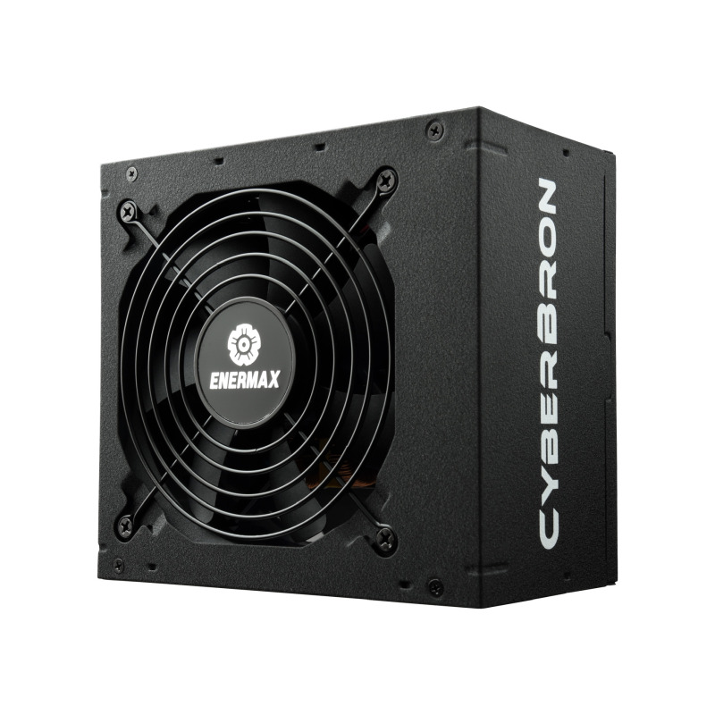 Alternative view of Enermax 500W CyberBron, ATX 2.3, 80+ BRONZE, aktivan PFC, 2×PCIe, 6×SATA, 24-pina, 120mm ventilator, crno