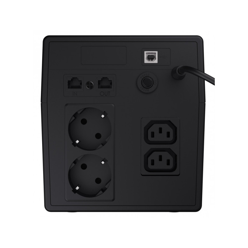 Green Cell UPS (UPS03) Micropower 1000VA/600W, Line Interactive AVR, LCD