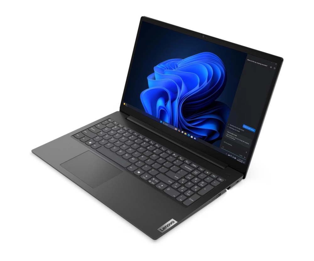 Alternative view of Lenovo V15 G5 IRL 15.6" FHD, Intel i3-1315U, 16GB DDR5, 512GB SSD, Intel UHD, WiFi/BT, Win 11 Pro + 3Y (83GW00C3SC)
