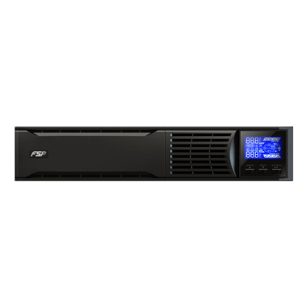 Fortron Source UPS Eufo Tower/Rack 2000VA/1800W, Line-interactive, USB, RS-232, EPO, 8×IEC, 4×9Ah, LCD