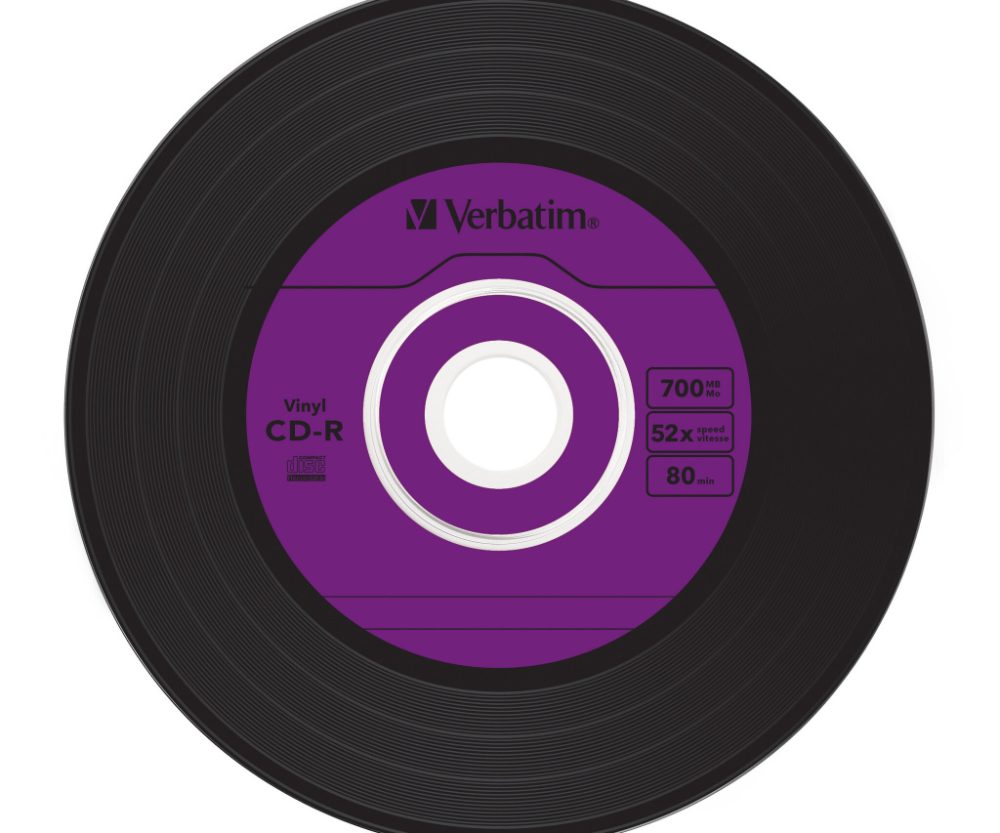 CD-R Verbatim 700MB 48× Datalife/ Vinyl Look / gramofonska ploča - Slika 6