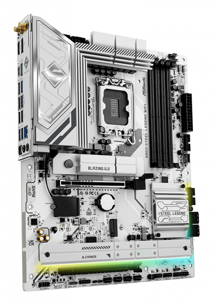ASROCK B860 Steel Legend WiFi ATX LGA1851 DDR5 - Slika 4
