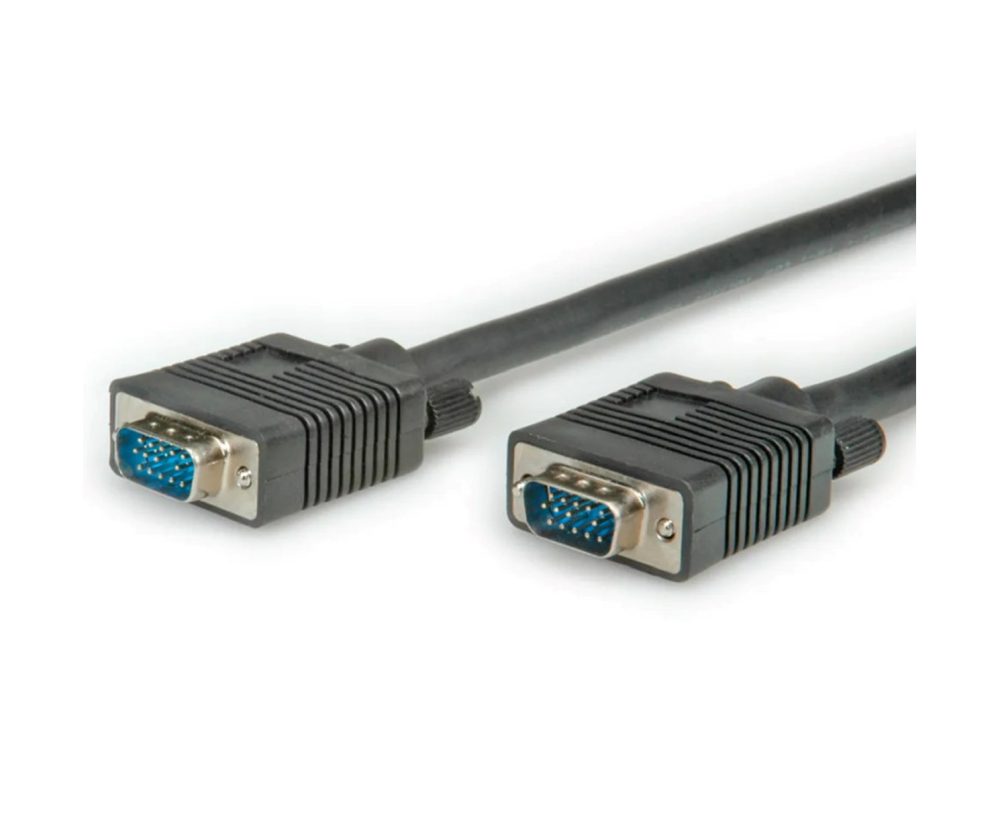 STANDARD VGA kabel, HD15 M/M, 6.0m, crni