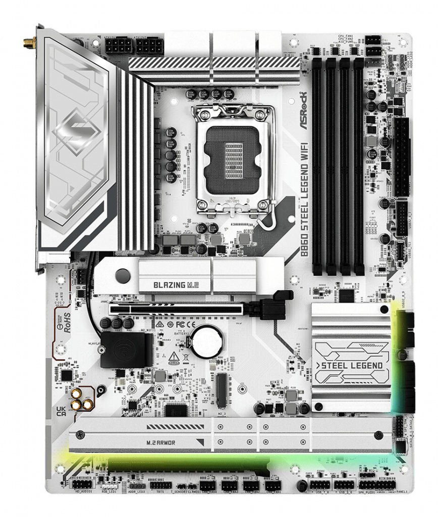 ASROCK B860 Steel Legend WiFi ATX LGA1851 DDR5 - Slika 3