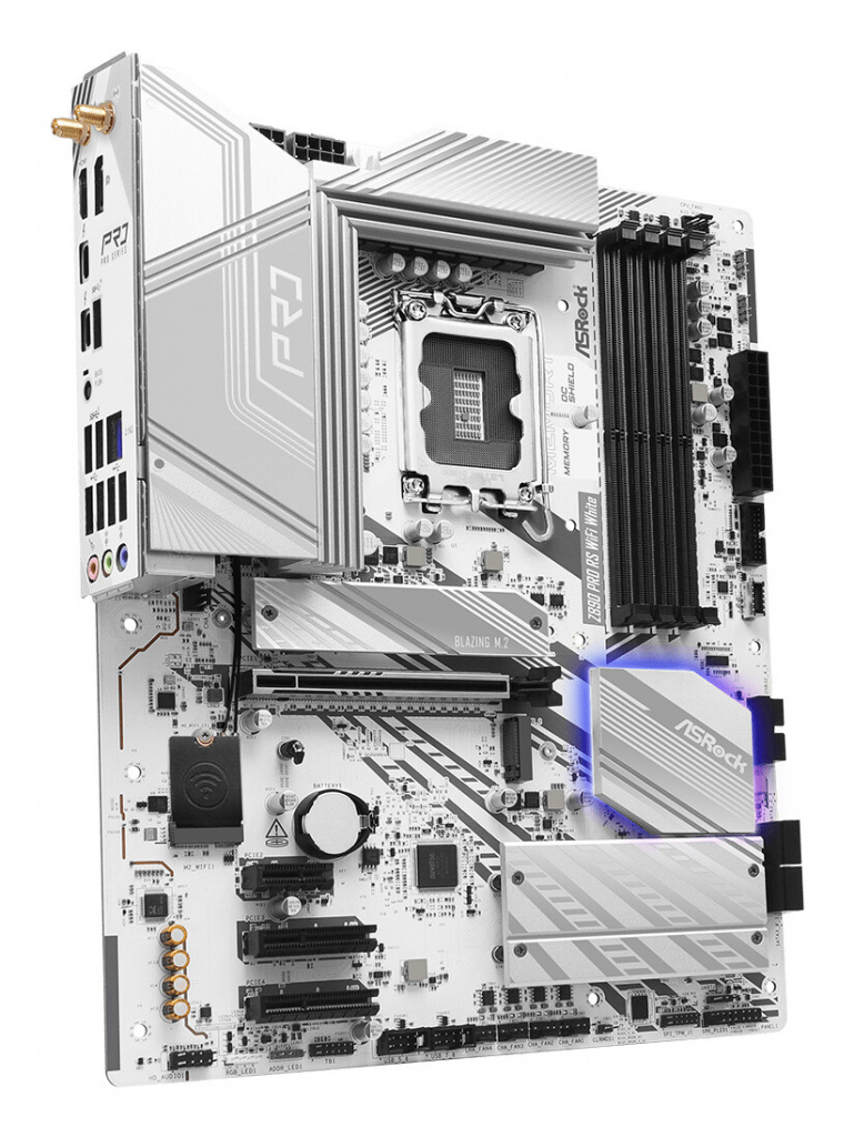 ASROCK Z890 Pro RS WiFi White ATX LGA1851 DDR5 - Slika 4