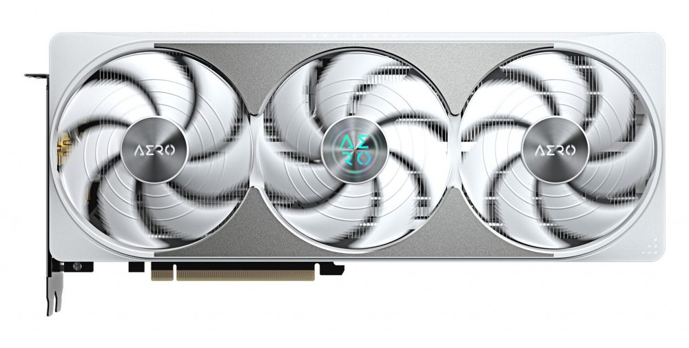 Alternative view of Gigabyte nVidia GeForce RTX 5080 AERO OC SFF 16GB GDDR7, PCI-E 5.0/256 bit, HDMI/3xDP