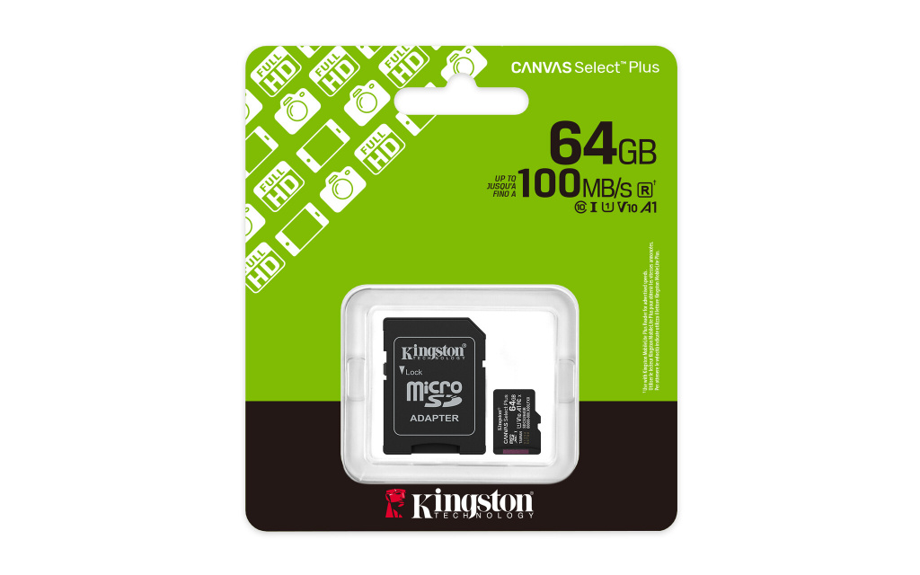 Kingston Canvas Select Plus G3 64GB Micro SD memorijska kartica - Slika 5