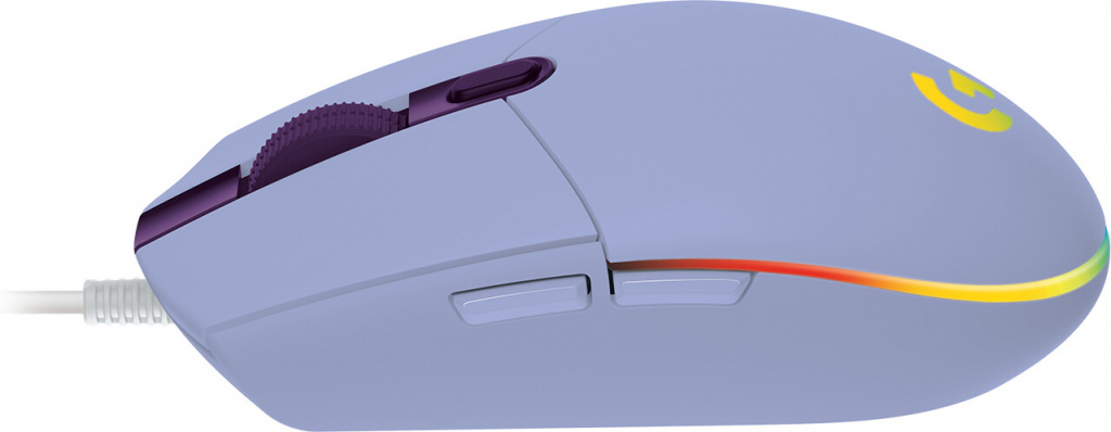 LOGITECH G102 LIGHTSYNC Corded Gaming Mouse - LILAC - USB - EER - Slika 3