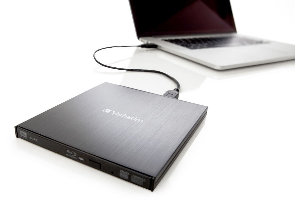 Verbatim Blu-Ray Slimline vanjski snimač, M-Disc kompatibilan, USB3.0, crni - Slika 5