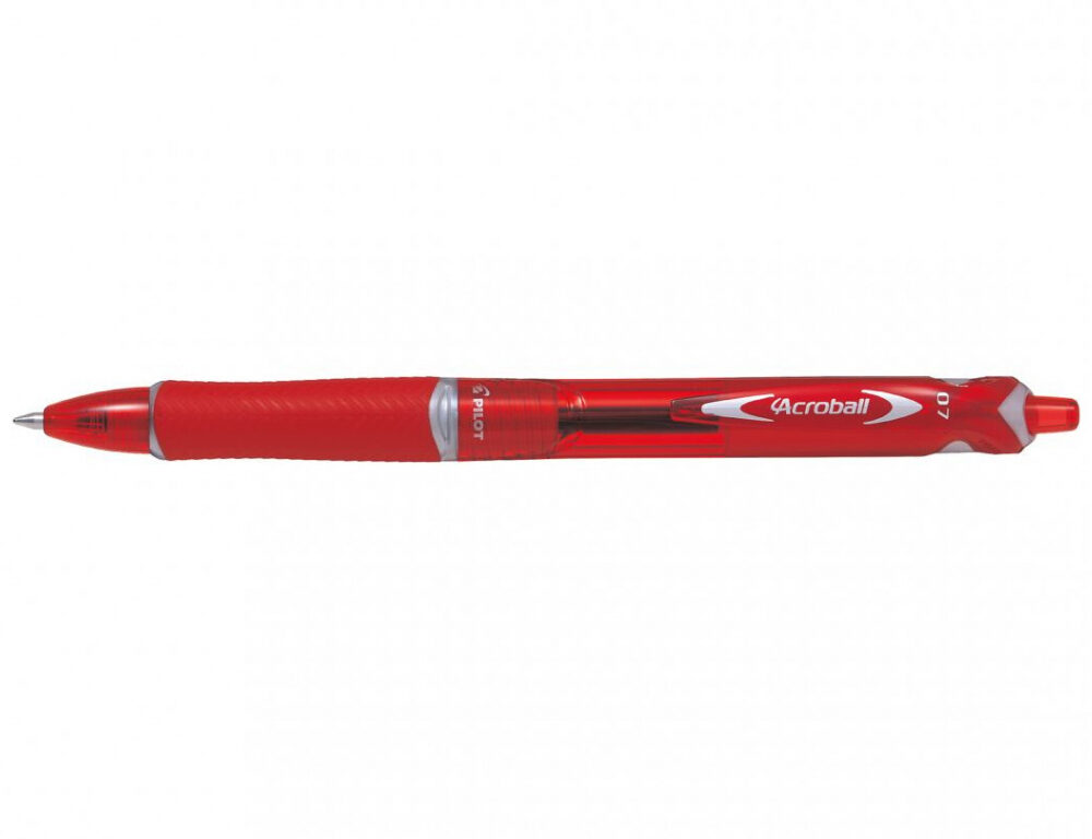 Olovka kemijska Acroball Begreen Pilot BAB-15F-BG-R crvena