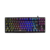 White Shark Spartan mehanička tipkovnica  gaming, metalna, bez numeričkog dijela, RGB osvjetljenje