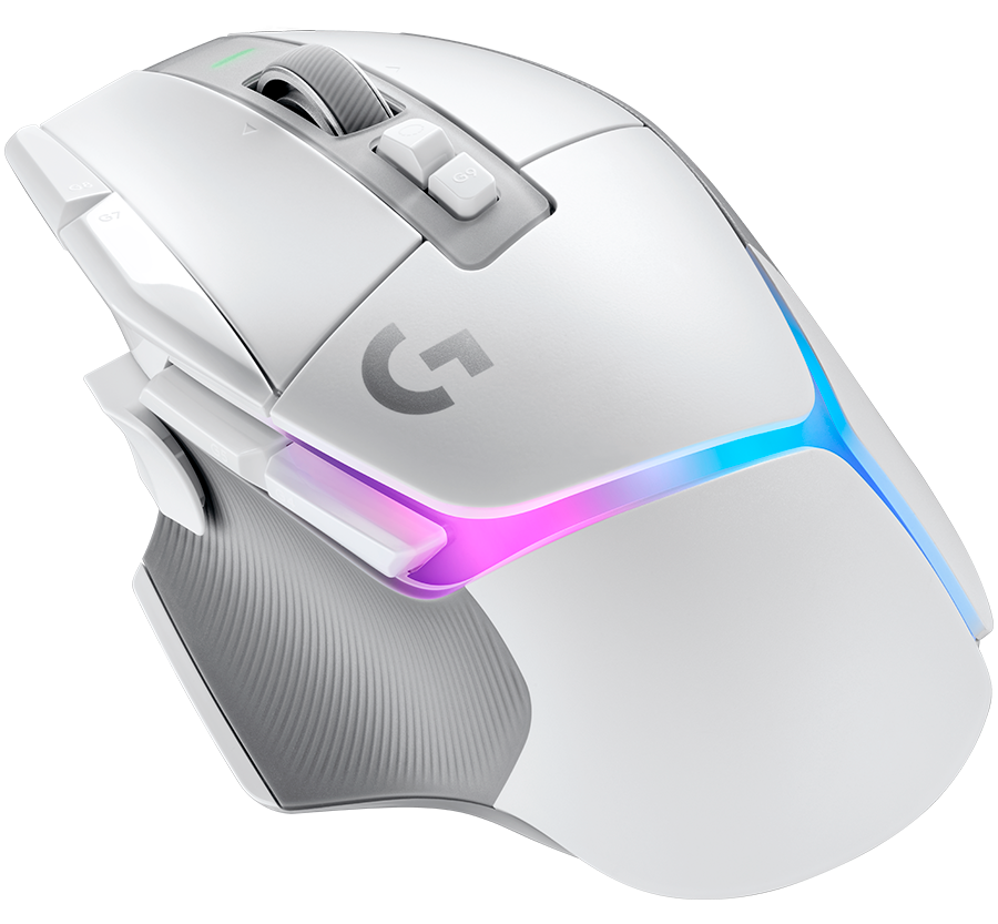 LOGITECH G502 X PLUS LIGHTSPEED RGB Wireless Gaming Mouse - WHITE/PREMIUM - EER2