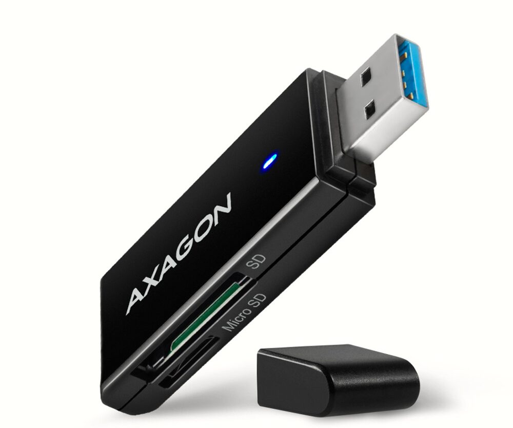 MEM CR USB 3.2Gen1, SD, MicroSD, CRE-S2N, AXA