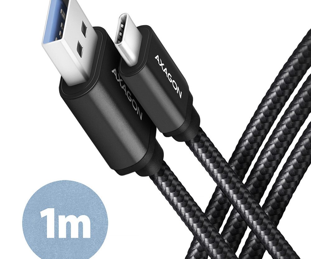 CC USB CM 3.1Gen1 <> USB AM, 1m, Crna, BUCM3-AM10AB, AXA