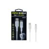 Max Mobile kabel USB type A - type C UDC3028 kevlar bijeli 1m QC 3.0 USB 2.0
