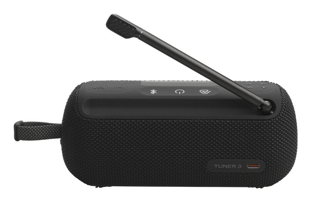 Alternative view of JBL Tuner 3, FM, Bluetooth, DAB/DAB+/FM crni
