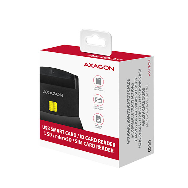 AXAGON CRE-SM1 USB Smart card reader - Slika 9