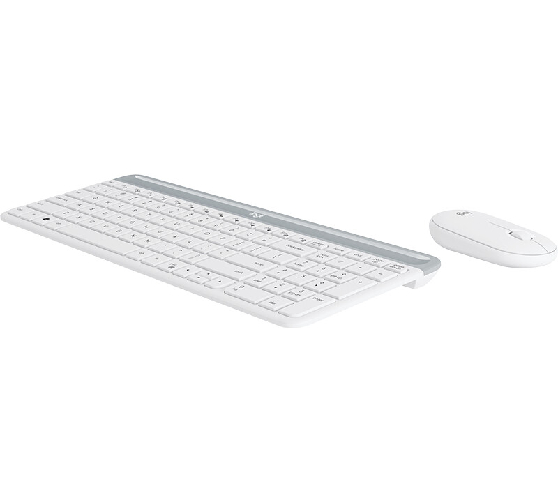 Alternative view of LOGITECH Slim Wireless Keyboard and Mouse Combo MK470-OFFWHITE- Croatian