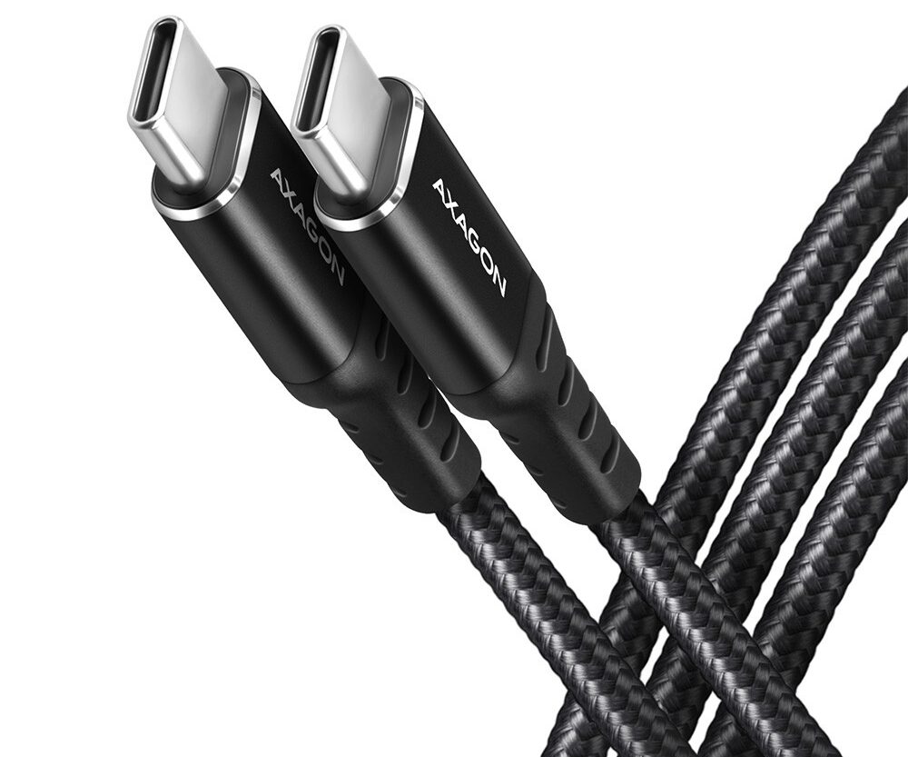 CC USB CM 2.0 <> USB CM, 2,0 m, Crna, HQ, BUCM-CM20AB